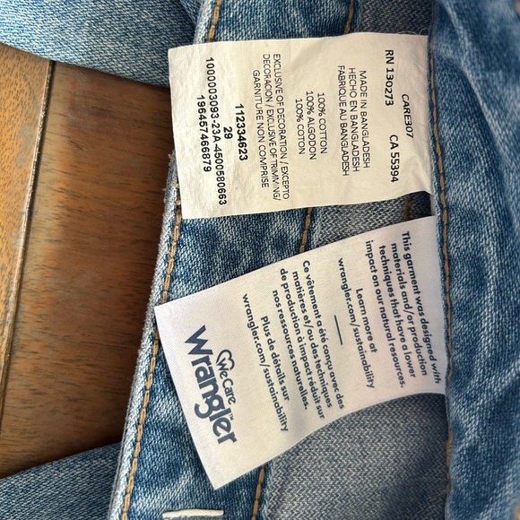 Wrangler raw edge jeans - Picture 5 of 5